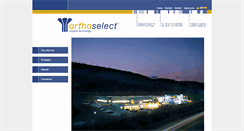 Desktop Screenshot of ortho-select.de